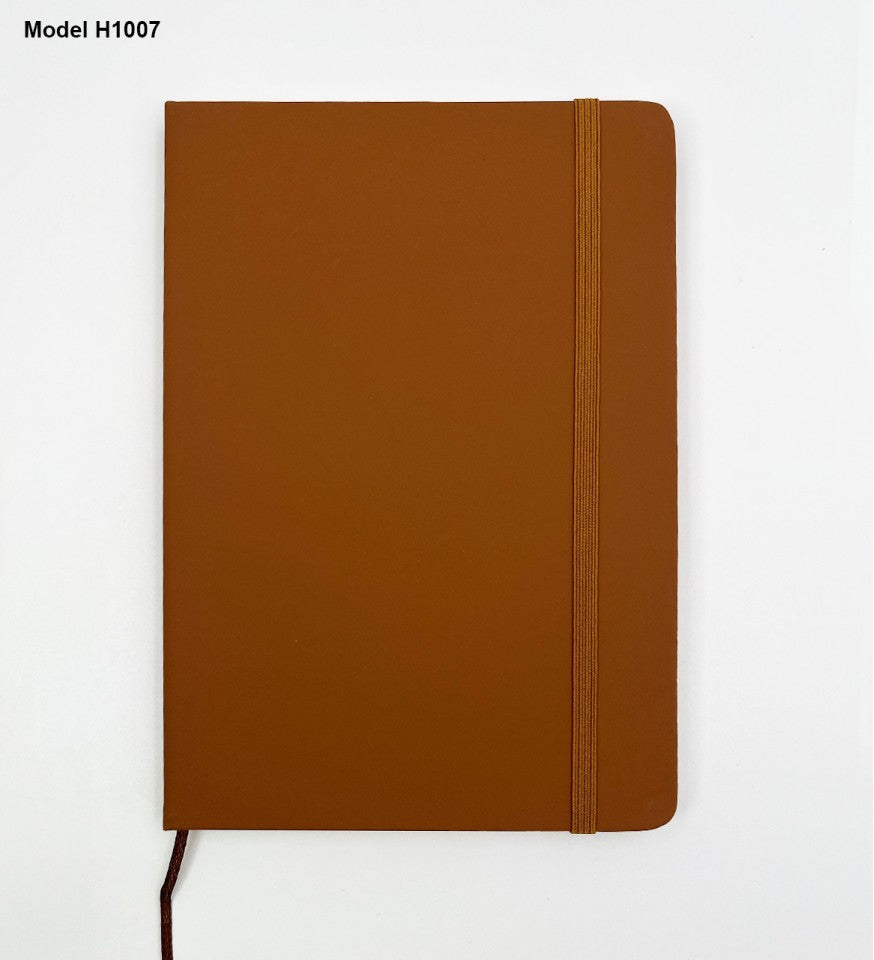 Compact A5 Office Notebook Diary with Elastic Closure