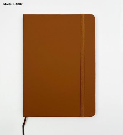 Compact A5 Office Notebook Diary with Elastic Closure