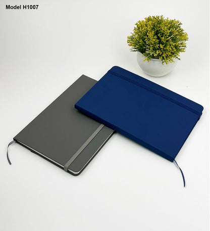 Compact A5 Office Notebook Diary with Elastic Closure