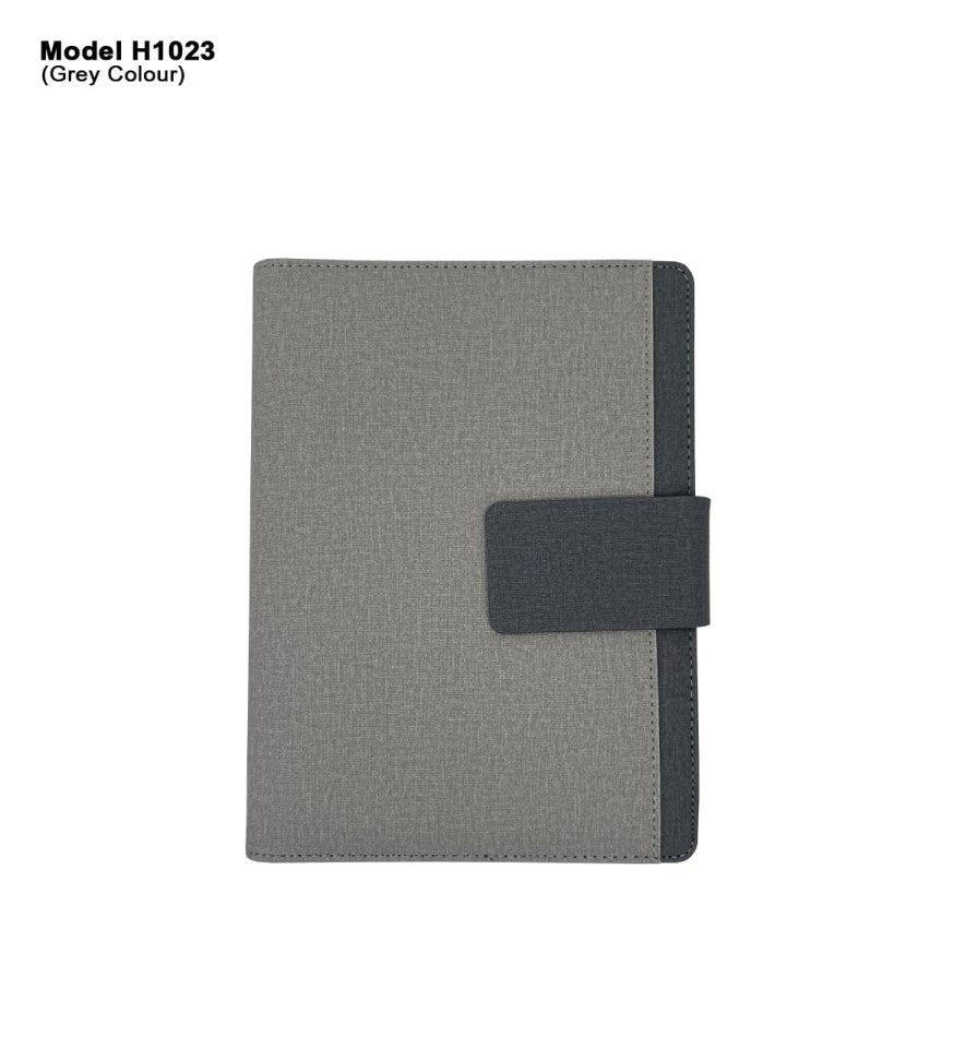Executive Office Planner – Dual-Tone Fabric & Leather Edition