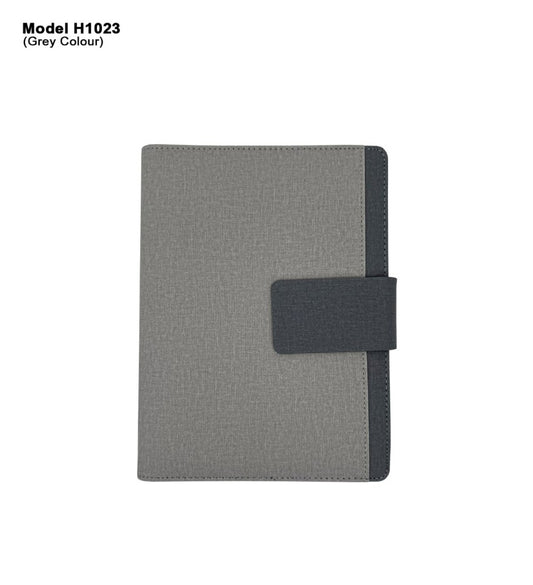 Executive Office Planner – Dual-Tone Fabric & Leather Edition