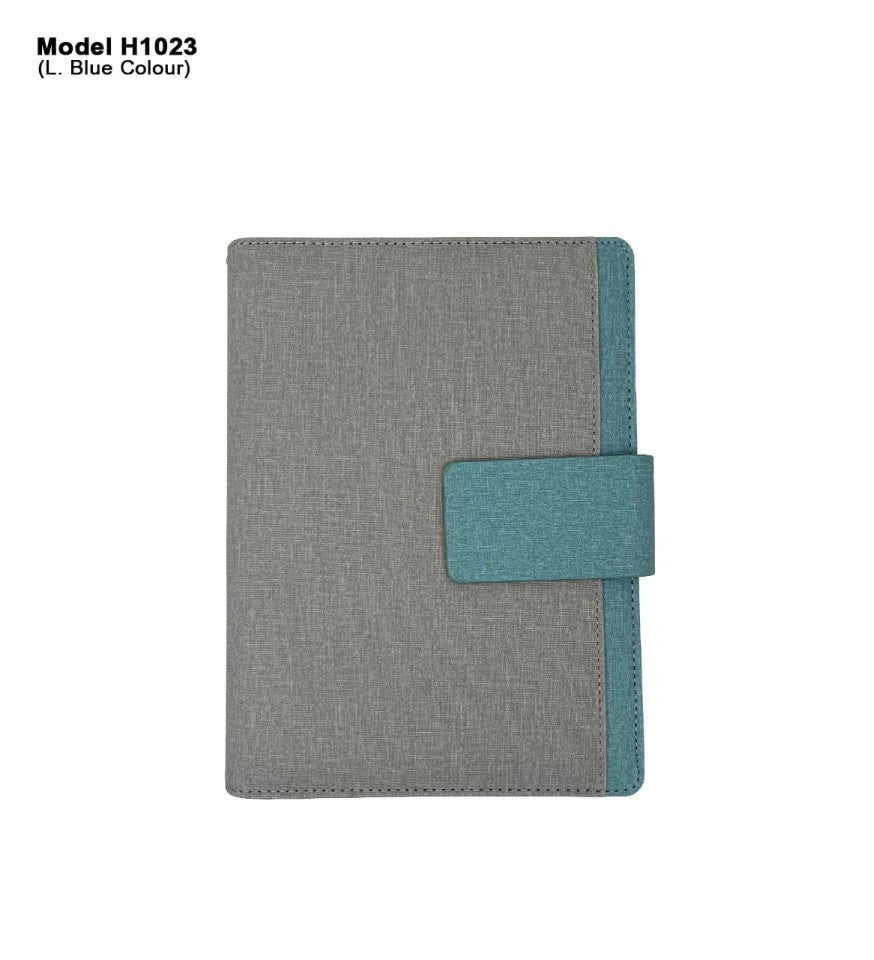 Executive Office Planner – Dual-Tone Fabric & Leather Edition