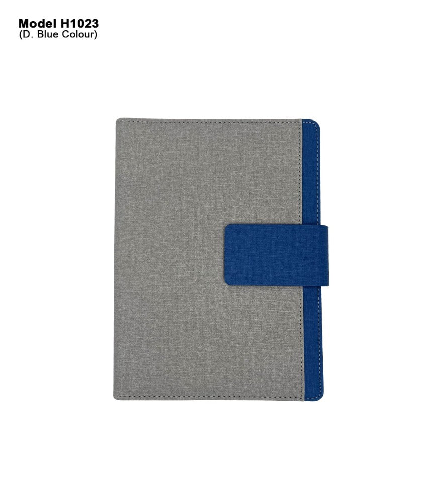 Executive Office Planner – Dual-Tone Fabric & Leather Edition