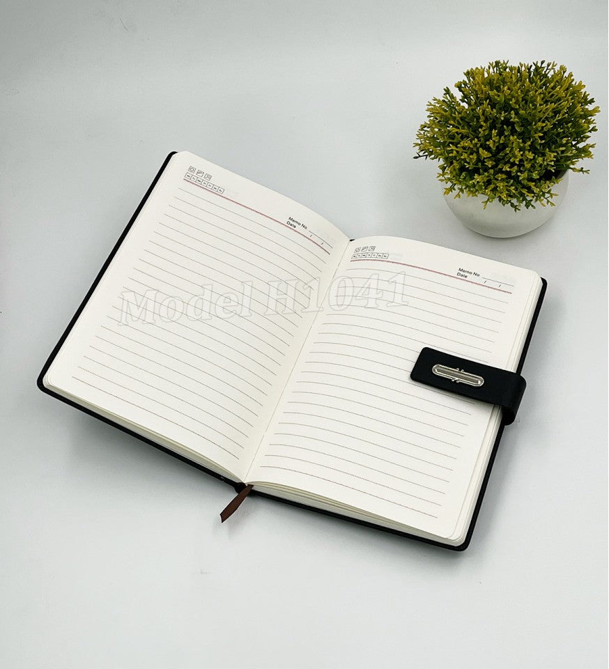 Executive Notebook Diary – Elegant Office Planner with Magnetic Lock