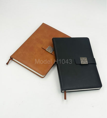 A5 Premium Notebook Diary – Elegant Magnetic Lock with Luxe Metal Accent