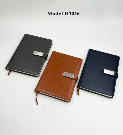 Premium Office Notebook Diary – Sleek Metallic Accent Edition