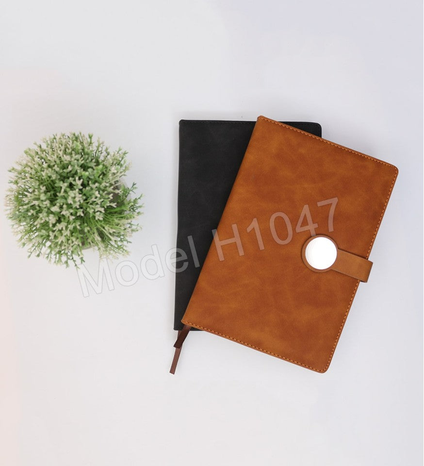Executive Office Notebook Diary – Round Flap Edition