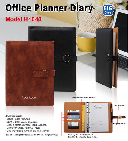Premium Office Planner Diary – Executive Organizer Edition (BIG Size)