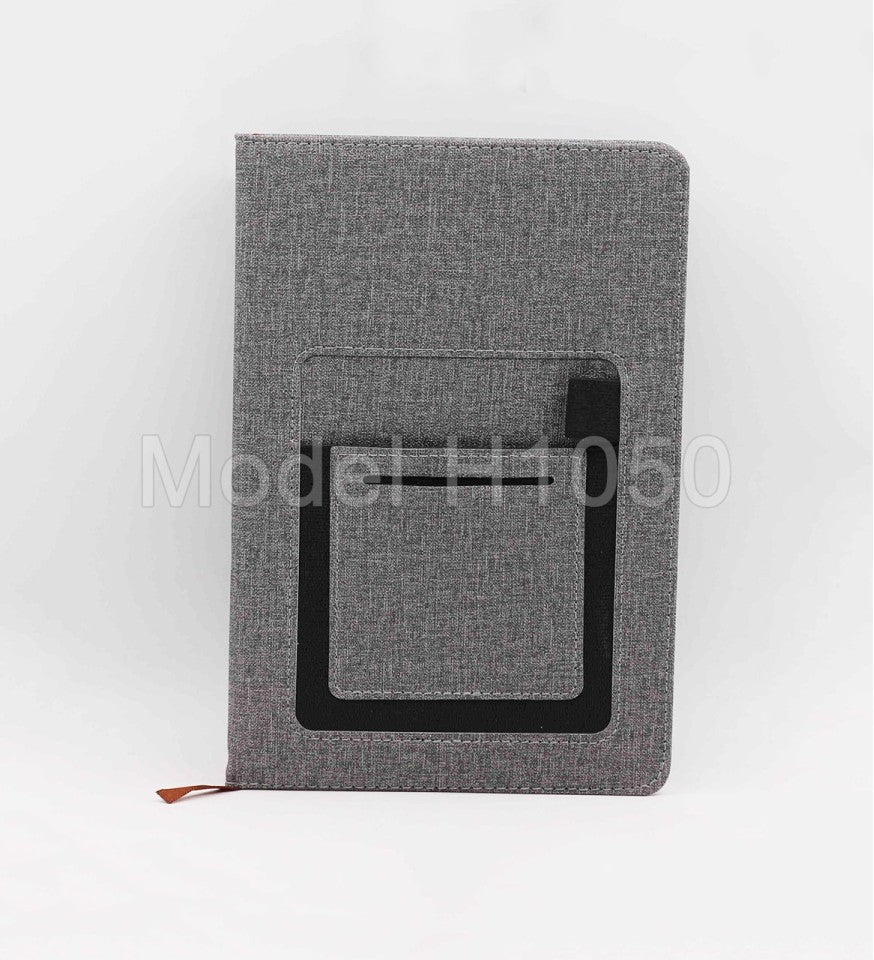 A5 Multi-Utility Notebook Diary with Mobile & Card Holder
