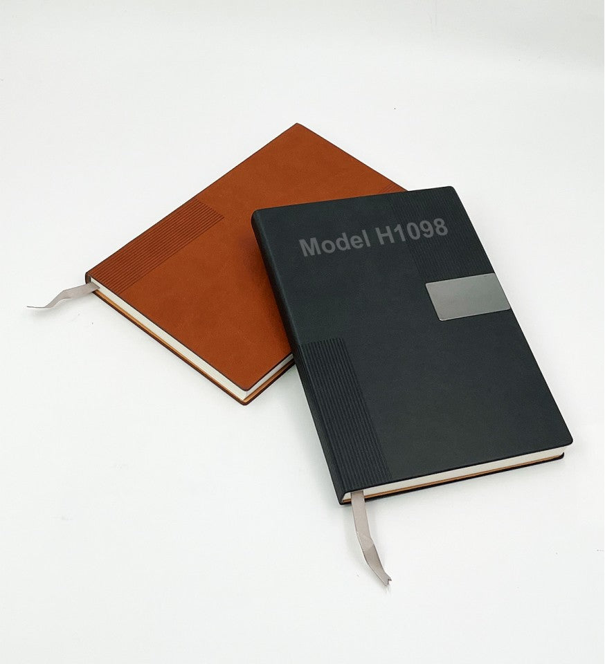 A5 Premium Notebook Diary with Metal Plate