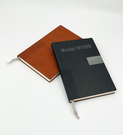 A5 Premium Notebook Diary with Metal Plate