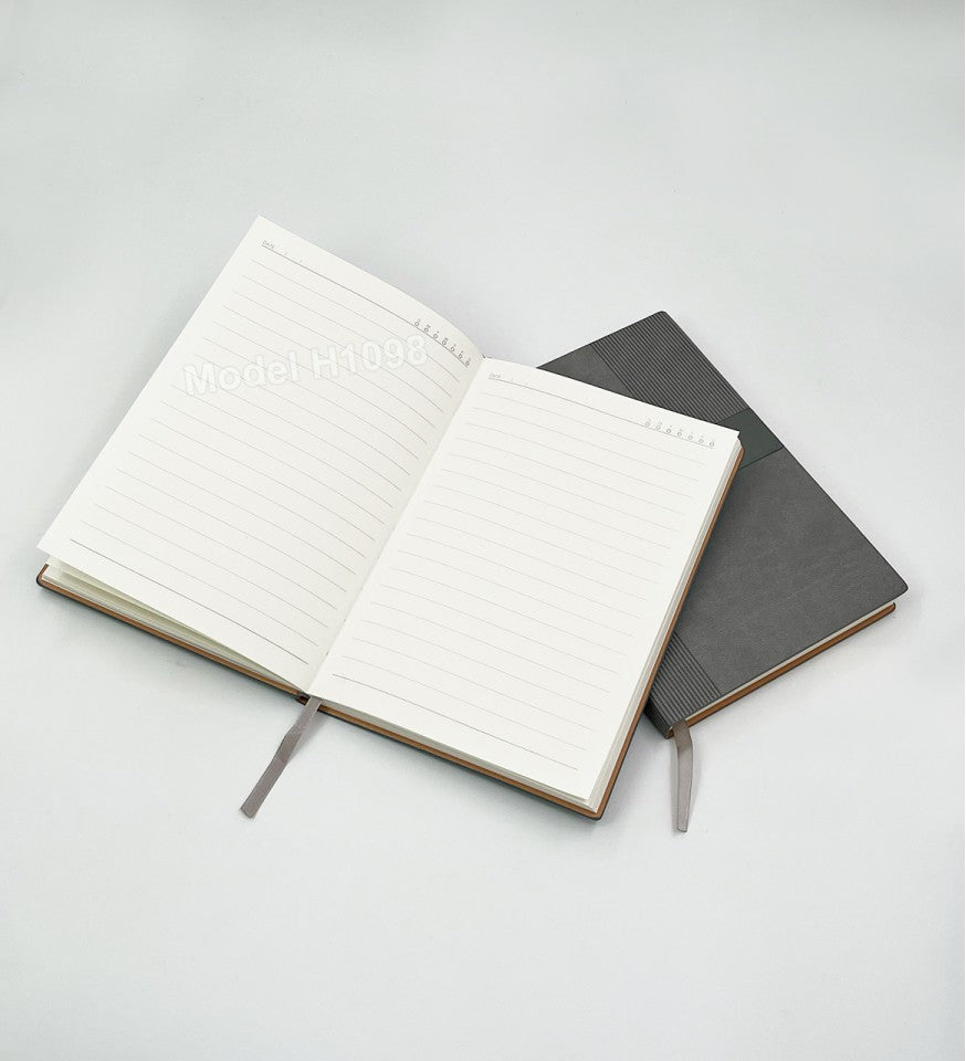 A5 Premium Notebook Diary with Metal Plate