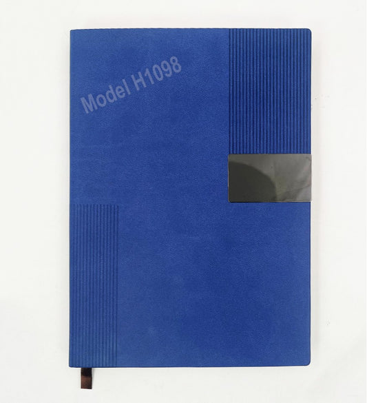 A5 Premium Notebook Diary with Metal Plate