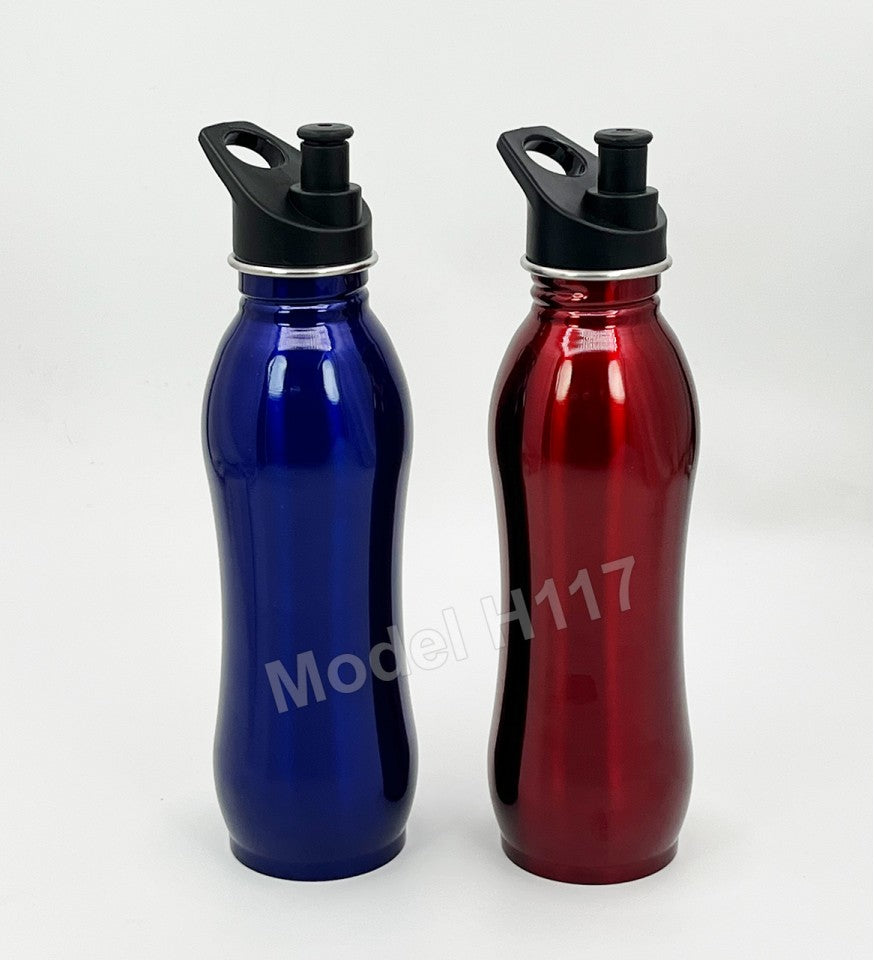 HydraSip 750ml Stainless Steel Sipper Bottle – BPA-Free Sports Edition