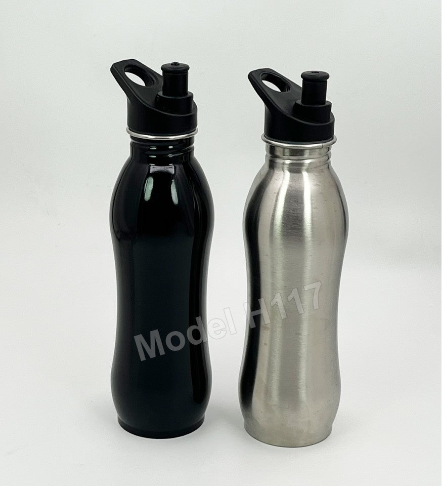 HydraSip 750ml Stainless Steel Sipper Bottle – BPA-Free Sports Edition