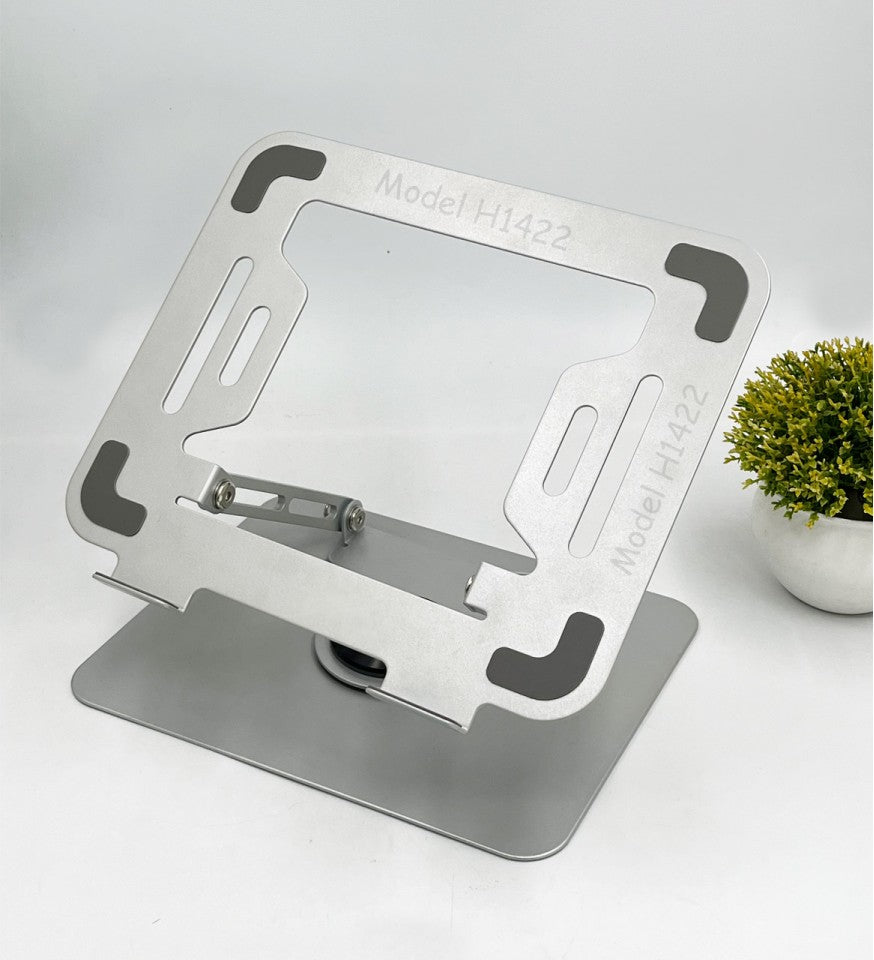 Ergo360™ Premium Metal Laptop Stand with 360° Rotation