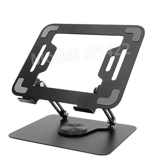 Ergo360™ Premium Metal Laptop Stand with 360° Rotation