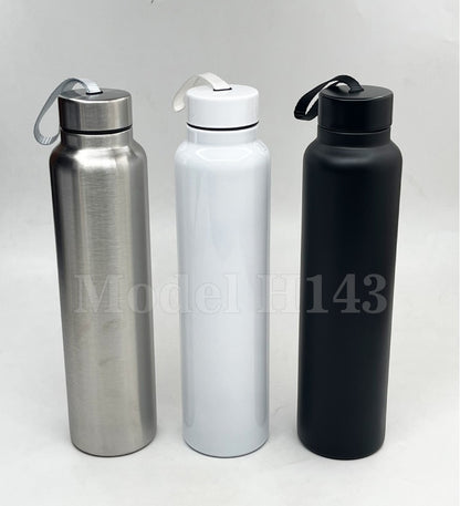 HydraMax Pro Stainless Steel Water Bottle – 1000ml with Carry Strap
