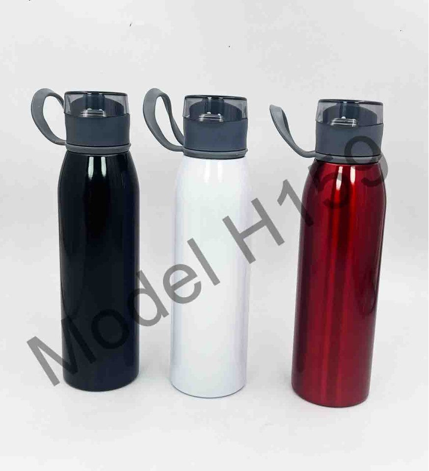 Steel Sipper Water Bottle with Handle – 650ml