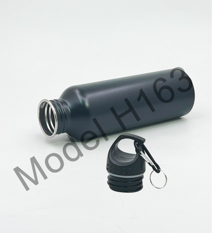 Steel Water Bottle with Hook – 750ml