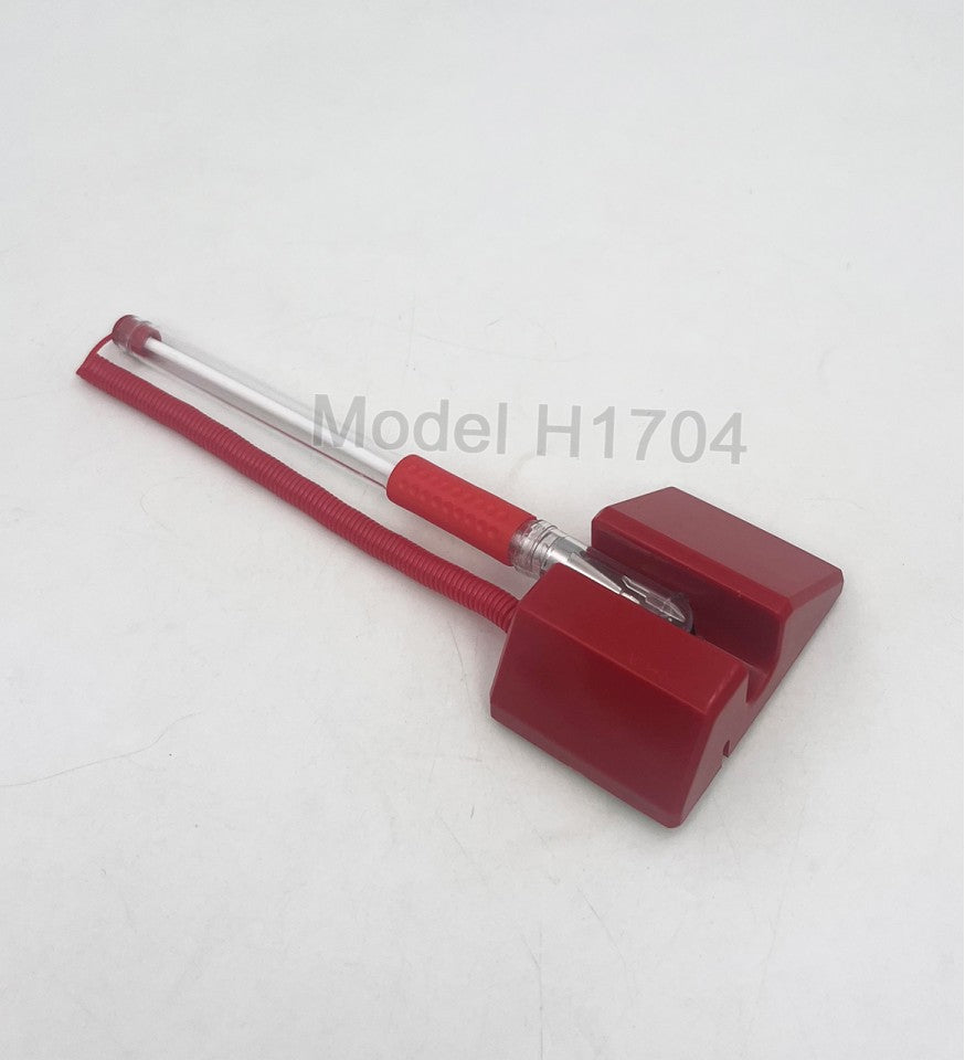 FlexiWire™ Movable Deskstick Pen with Attached Wire