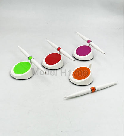 SpinNote™ 360° Rotating Deskstick Ball Pen – Dual Tip