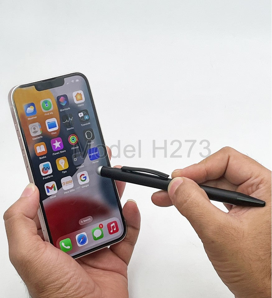 ElegancePro™ 2-in-1 Metal Ball Pen with Colored Logo