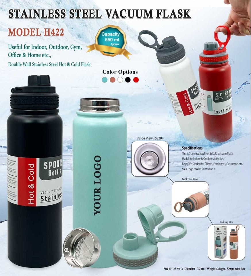 Stainless Steel Vacuum Flask – 550ml