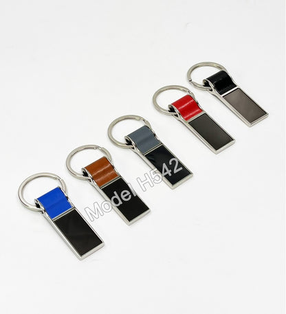 Rectangular Metal Keychain