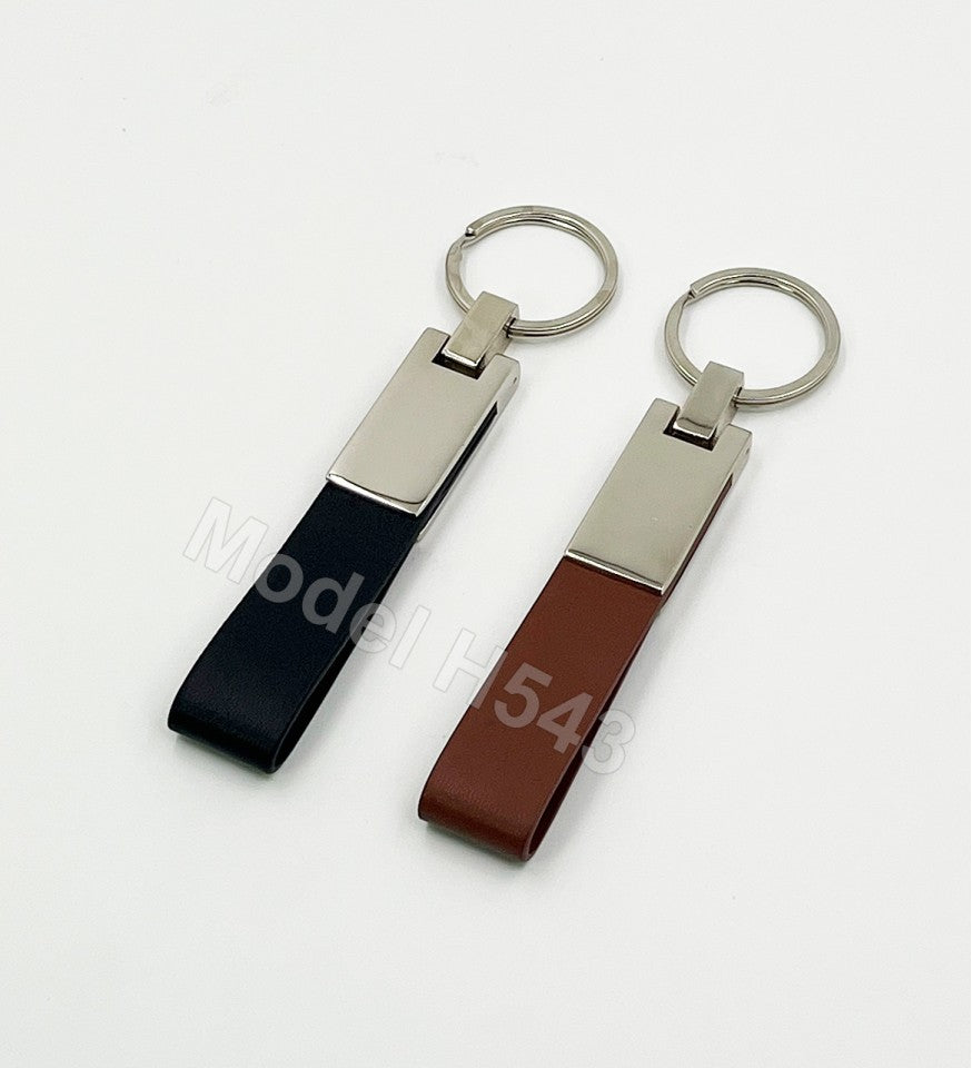 Premium Strap-Style Metal Keychain
