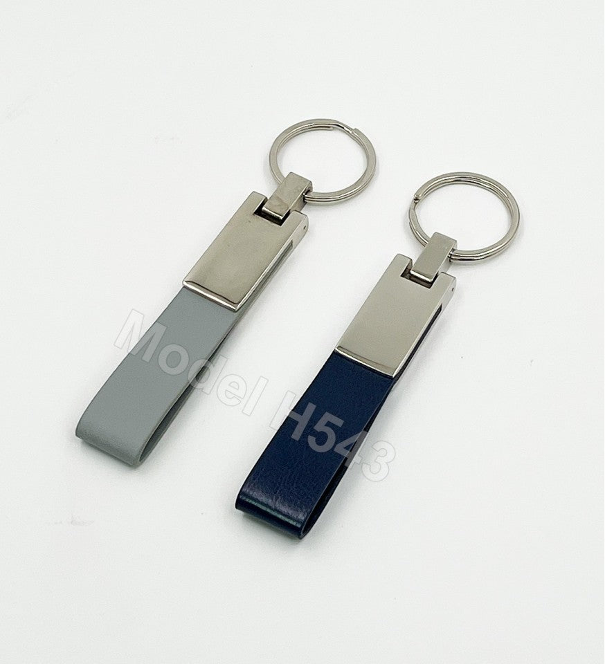 Premium Strap-Style Metal Keychain
