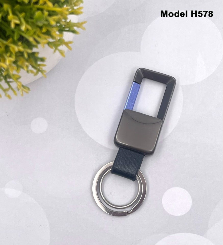 Premium Classic Metal Keychain with Hook