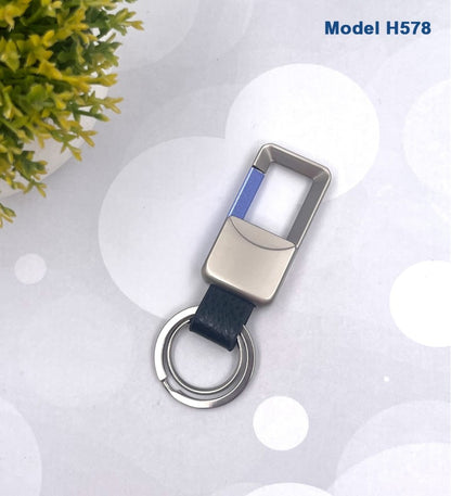 Premium Classic Metal Keychain with Hook