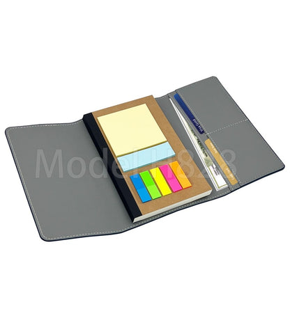 Multifunctional Foldable Memo Diary with Sticky Pads