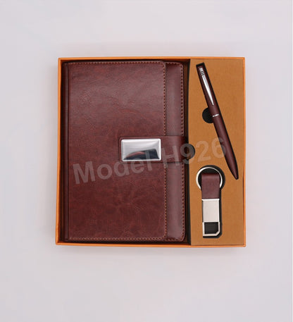 Corporate Gift Combo Set – Diary, Pen & Keychain
