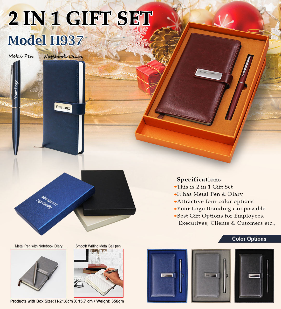 Classic Duo 2-in-1 Corporate Gift Set