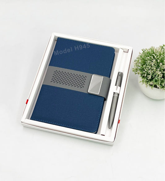 Premium Executive Notebook & Pen Gift Set