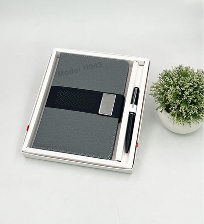 Premium Executive Notebook & Pen Gift Set