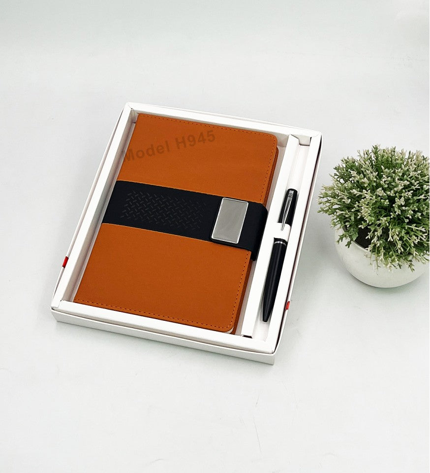 Premium Executive Notebook & Pen Gift Set
