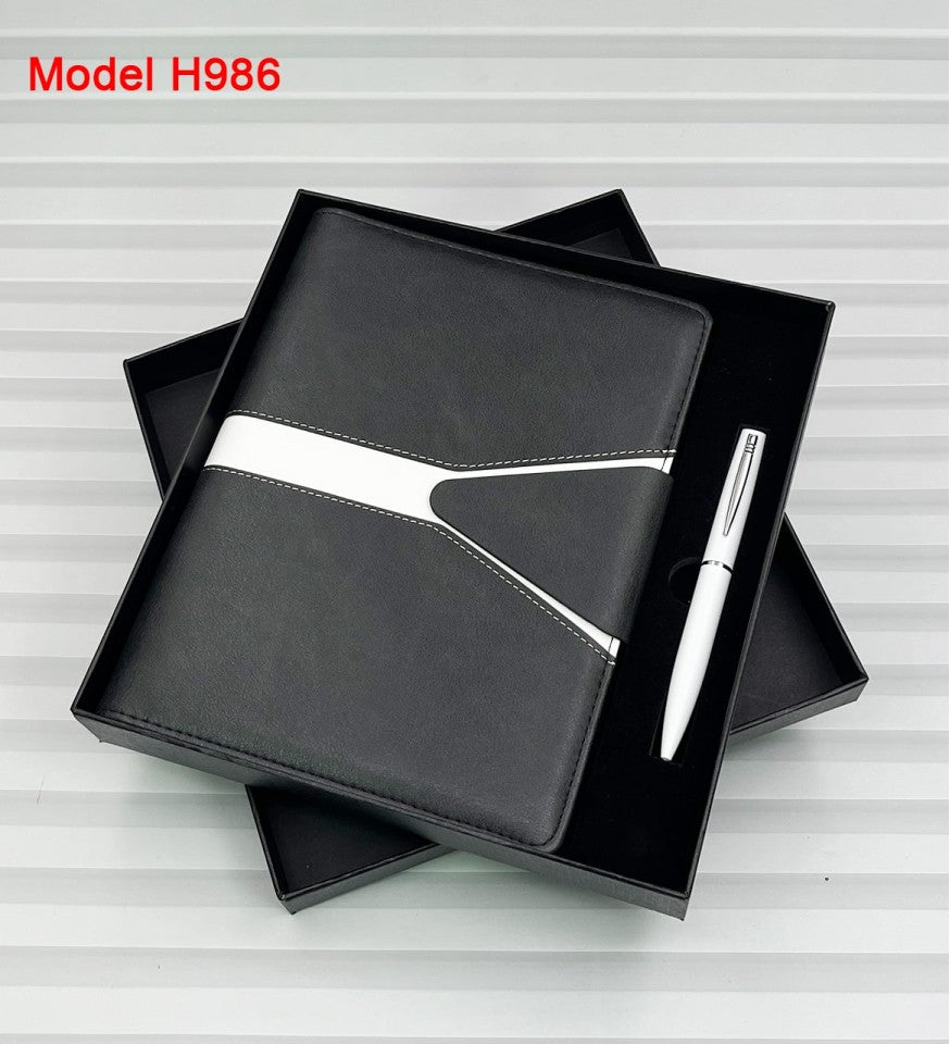 2 in 1 Premium Planner Diary & Metal Ball Pen Gift Set