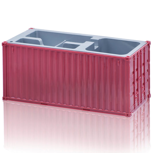 Shipping Container Style Multi-Compartment Pen Holder