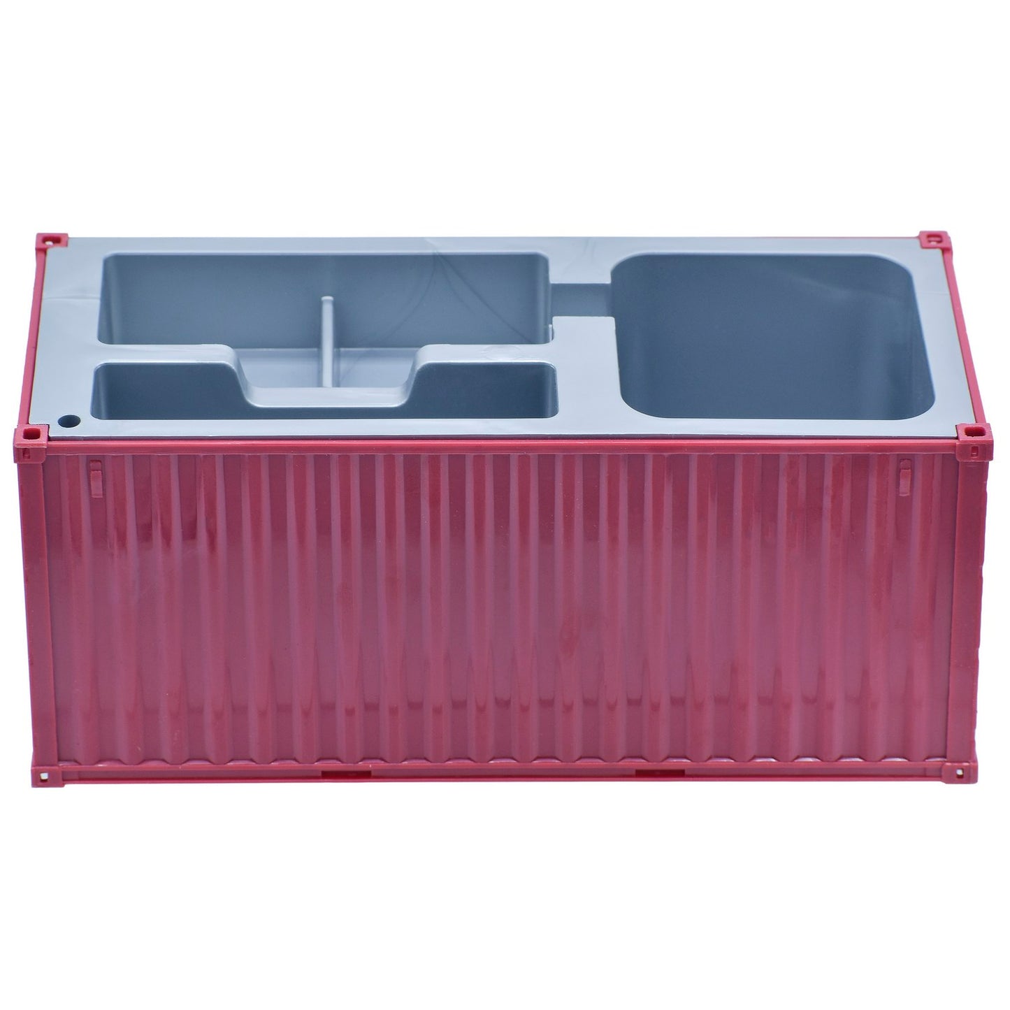 Shipping Container Style Multi-Compartment Pen Holder
