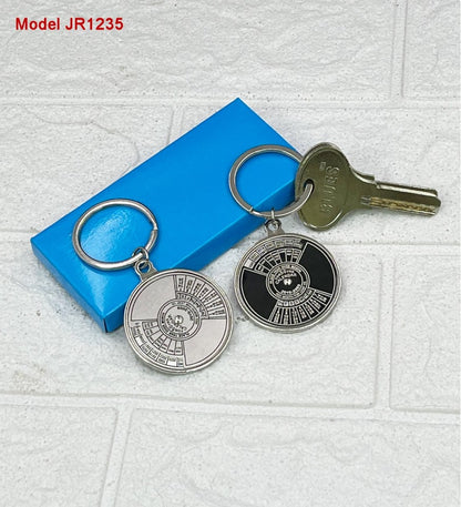 50-Year Calendar Metal Keychain