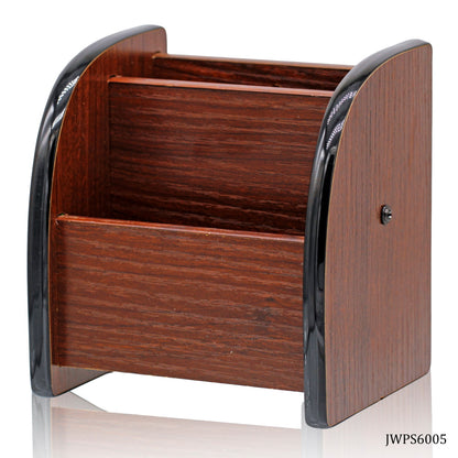 Elegant Wooden Desk Organizer