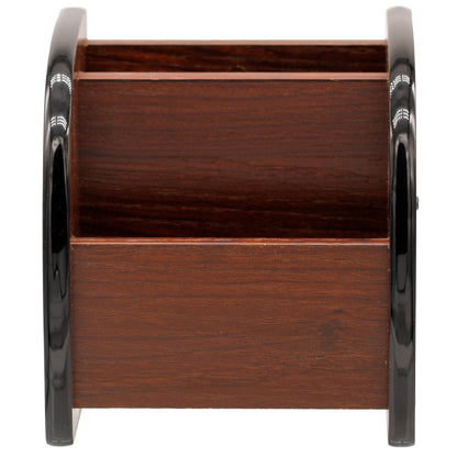 Elegant Wooden Desk Organizer