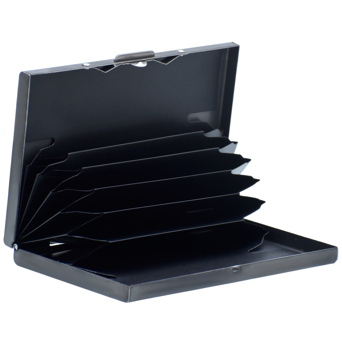 Metal Accordion-Style RFID Business Card Holder