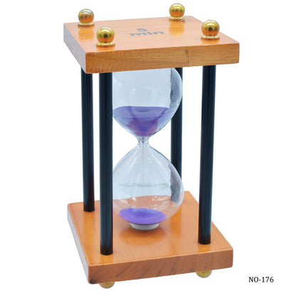 Wooden Frame Sand Timer – 5 Minute Countdown