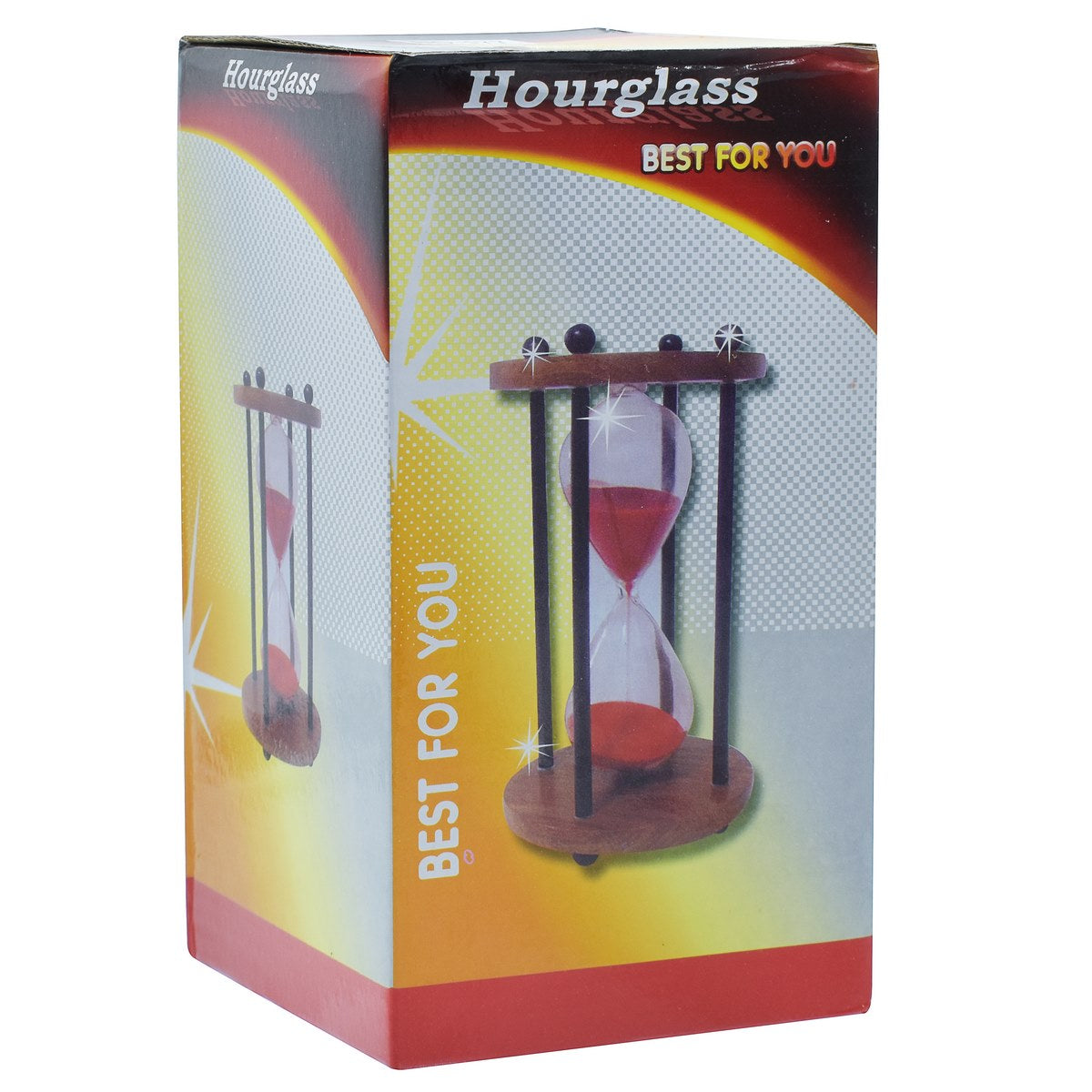 Wooden Frame Sand Timer – 10 Minute Countdown