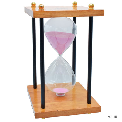 Wooden Frame Sand Timer – 15 Minute Countdown