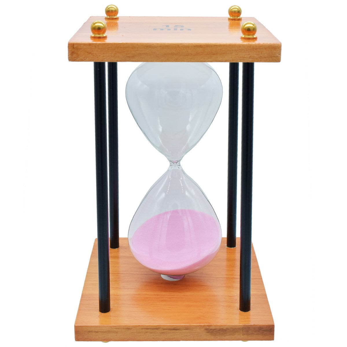 Wooden Frame Sand Timer – 15 Minute Countdown